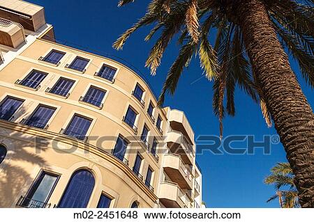 Architecture in San Pol de Mar in Catalonia, Spain. View Large Photo Image Stock Photo - Architecture in San Pol de Mar in Catalonia, Spain.. Fotosearch