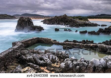 Ardanal viewpoint port at Isla, Noja, Cantabria, Spain. View Large Photo Image Stock Photo - Ardanal viewpoint port at Isla, Noja, Cantabria, Spain.. Fotosearch