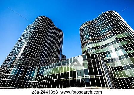 Barcelona Trade Towers, Spain. View Large Photo Image Stock Image - Barcelona Trade Towers, Spain.. Fotosearch