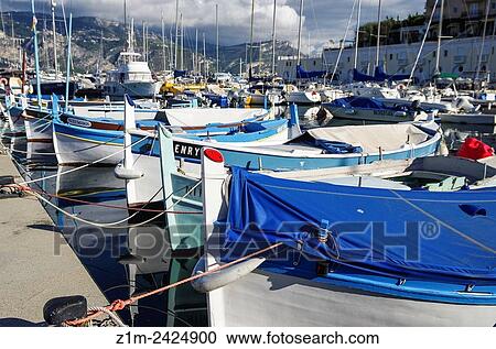 Boats aligned, Saint Jean Cap Ferrat, Picturesque fishing village, ALpes Maritimes, Provence Alpes Cote d? Azur, France, Europe. View Large Photo Image Stock Image - Boats aligned, Saint Jean Cap Ferrat, Picturesque fishing village, ALpes Maritimes, Provence Alpes Cote d? Azur, France, Europe.. Fotosearch