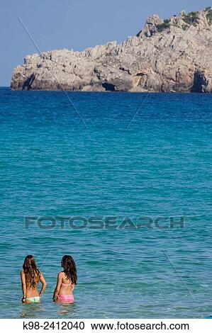 Cala Agulla, municipio de Capdepera, islas baleares, Spain. View Large Photo Image Stock Image - Cala Agulla, municipio de Capdepera, islas baleares, Spain.. Fotosearch