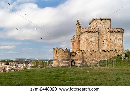 Castillo, Tur? gano. Segovia province. Castile-Leon. Spain. View Large Photo Image Stock Image - Castillo, Tur? gano. Segovia province. Castile-Leon. Spain.. Fotosearch
