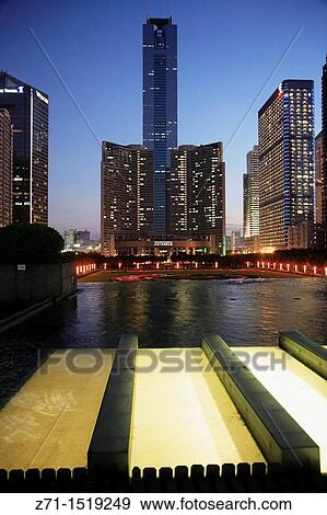 China, Guangdong Province, Guangzhou, City Plaza. View Large Photo Image Stock Photo - China, Guangdong Province, Guangzhou, City Plaza.. Fotosearch