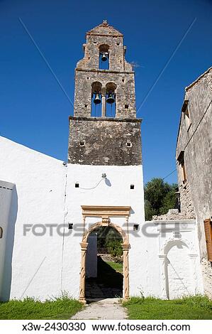 church, Bogdanatika village, area of Gaios, Ionian Islands, Paxi island, Greece, Europe. View Large Photo Image Stock Image - church, Bogdanatika village, area of Gaios, Ionian Islands, Paxi island, Greece, Europe.. Fotosearch