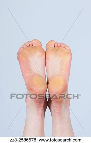 Close up of a woman´s abre feet. View Large Photo Image Stock Photo - Close up of a woman´s abre feet.. Fotosearch