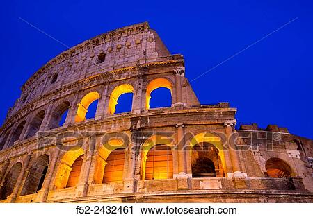 Stock Image - Colosseum, Rome, Italy. Fotosearch
