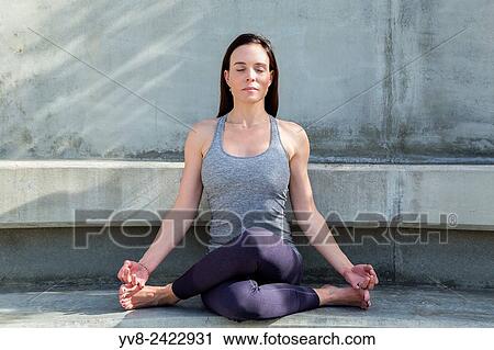 Cow Face posture performed outdoors on a bench, San Diego, California. View Large Photo Image Stock Image - Cow Face posture performed outdoors on a bench, San Diego, California.. Fotosearch