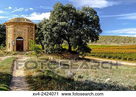 De la Aparecida chapel. Veruela vineyard. Tarazona and Moncayo region, Aragon, Spain. View Large Photo Image Stock Image - De la Aparecida chapel. Veruela vineyard. Tarazona and Moncayo region, Aragon, Spain.. Fotosearch