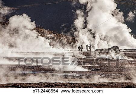 El Tatio geysers, Atacama desert. Region de Antofagasta. Chile. View Large Photo Image Picture - El Tatio geysers, Atacama desert. Region de Antofagasta. Chile.. Fotosearch