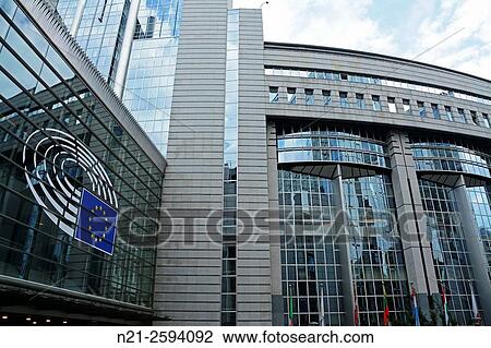 European Parliament. Brussels, Belgium, Europe View Large Photo Image Stock Image - European Parliament. Brussels, Belgium, Europe. Fotosearch