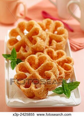 Extremadura (Spain) flores. Typical Spanish dessert. View Large Photo Image Stock Photography - Extremadura (Spain) flores. Typical Spanish dessert.. Fotosearch