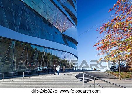 Germany, Baden-Wurttemburg, Stuttgart-Unter-Turkheim, Mercedes-Benz Museum building. View Large Photo Image Stock Photography - Germany, Baden-Wurttemburg, Stuttgart-Unter-Turkheim, Mercedes-Benz Museum building.. Fotosearch