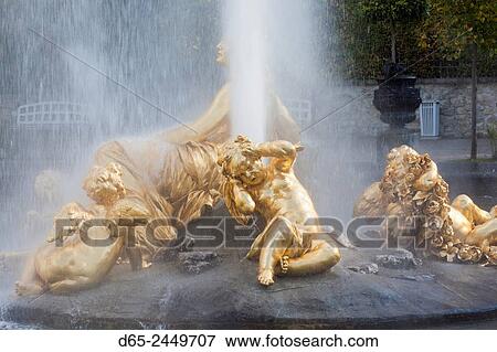 Germany, Bavaria, Linderhof, Schloss Linderhof palace, fountains. View Large Photo Image Stock Photo - Germany, Bavaria, Linderhof, Schloss Linderhof palace, fountains.. Fotosearch