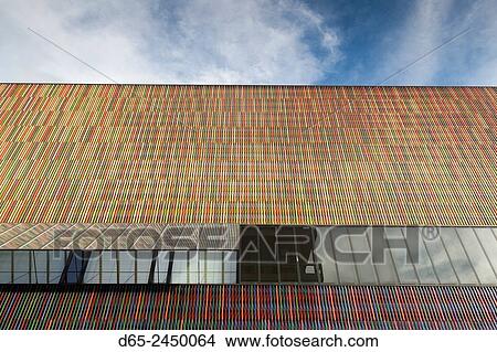 Germany, Bavaria, Munich, Museum Brandhorst, art museum built in 2009, exterior. View Large Photo Image Picture - Germany, Bavaria, Munich, Museum Brandhorst, art museum built in 2009, exterior.. Fotosearch