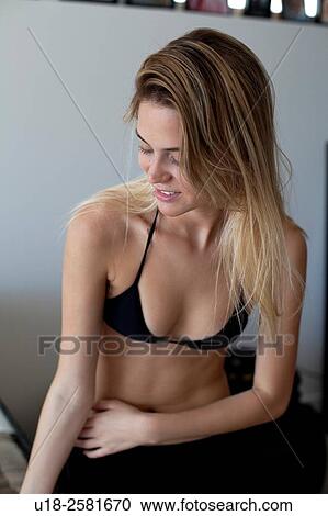 girl in bed with bikini View Large Photo Image Stock Image - girl in bed with bikini. Fotosearch