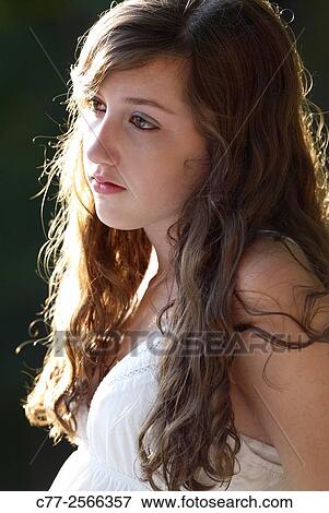 Girl, portrait, beauty View Large Photo Image Stock Photo - Girl, portrait, beauty. Fotosearch