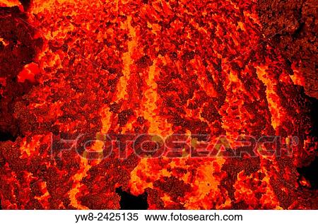 Glowing Lava flowing, Holuhraun Fissure Eruption, Bardarbunga Volcano, Iceland. View Large Photo Image Stock Photography - Glowing Lava flowing, Holuhraun Fissure Eruption, Bardarbunga Volcano, Iceland.. Fotosearch
