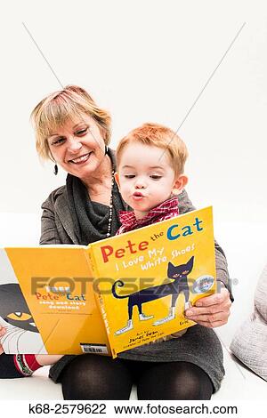 grandmother and grandson. View Large Photo Image Stock Image - grandmother and grandson.. Fotosearch