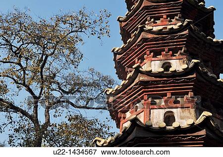 Guangzhou (China): detail of the Guangxiao Temple View Large Photo Image Stock Photo - Guangzhou (China): detail of the Guangxiao Temple. Fotosearch