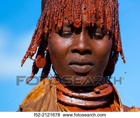 Stock Photo - Hamer people, Omo valley, Naciones, Ethiopia, Africa.. Fotosearch