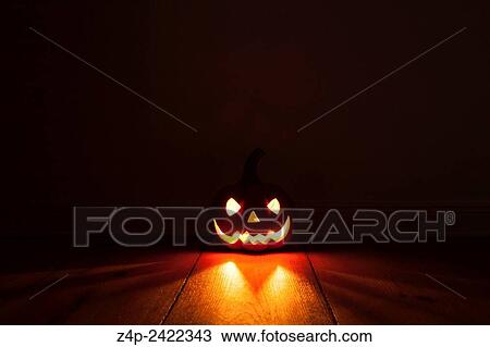 illuminated calabash for halloween. View Large Photo Image Stock Image - illuminated calabash for halloween.. Fotosearch