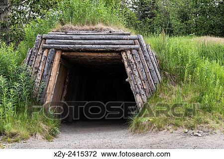 Inupaig Community House, The Alaska Native Heritage Center, Anchorage,, Alaska, USA. View Large Photo Image Stock Image - Inupaig Community House, The Alaska Native Heritage Center, Anchorage,, Alaska, USA.. Fotosearch