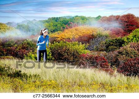 Jogging View Large Photo Image Picture - Jogging. Fotosearch