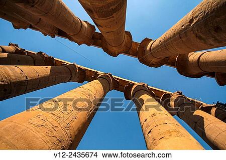 Picture - Karnak temple, Luxor city, Egypt. Fotosearch