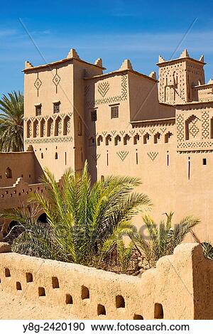 Kasbah Amerhidil, Sokura, Morocco, Africa. View Large Photo Image Stock Image - Kasbah Amerhidil, Sokura, Morocco, Africa.. Fotosearch