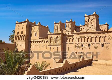 Kasbah Amerhidil, Sokura, Morocco, Africa. View Large Photo Image Stock Photo - Kasbah Amerhidil, Sokura, Morocco, Africa.. Fotosearch
