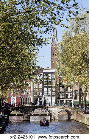 Leidsegracht, Amsterdam, Holland. View Large Photo Image Stock Image - Leidsegracht, Amsterdam, Holland.. Fotosearch