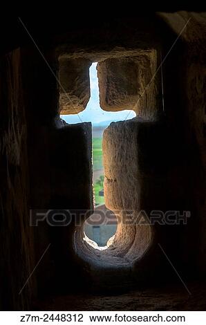 Loophole, Castle, Tur? gano. Segovia province. Castile-Leon. Spain. View Large Photo Image Stock Image - Loophole, Castle, Tur? gano. Segovia province. Castile-Leon. Spain.. Fotosearch