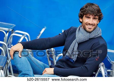 Man in the marina. Port. Getaria. Gipuzkoa. Basque Country. Spain View Large Photo Image Stock Photo - Man in the marina. Port. Getaria. Gipuzkoa. Basque Country. Spain. Fotosearch
