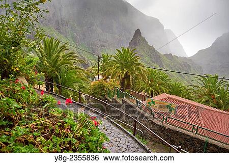 Masca village, Tenerife, Canary Islands, Spain. View Large Photo Image Stock Photograph - Masca village, Tenerife, Canary Islands, Spain.. Fotosearch
