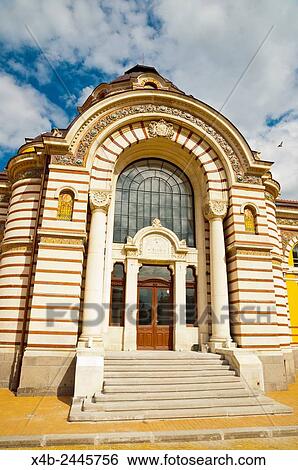 Mineral Baths, central Sofia, Bulgaria, Europe. View Large Photo Image Stock Photograph - Mineral Baths, central Sofia, Bulgaria, Europe.. Fotosearch