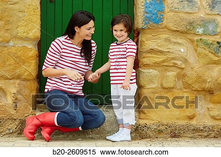 Mother and daughter in the fishing port. Getaria. Gipuzkoa. Basque Country. Spain View Large Photo Image Stock Photography - Mother and daughter in the fishing port. Getaria. Gipuzkoa. Basque Country. Spain. Fotosearch