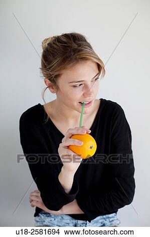 Natural orange juice View Large Photo Image Picture - Natural orange juice. Fotosearch