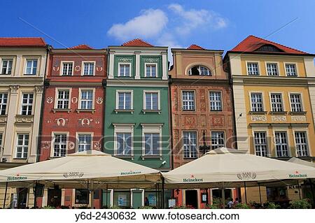 Old Town of Poznan, Poland. View Large Photo Image Stock Image - Old Town of Poznan, Poland.. Fotosearch
