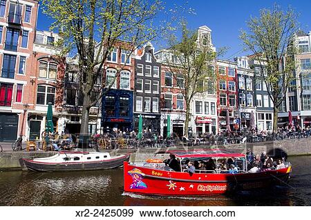 Oudezijds Voorburgwal, Amsterdam, Holland. View Large Photo Image Stock Photo - Oudezijds Voorburgwal, Amsterdam, Holland.. Fotosearch