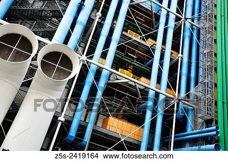 Paris. Centre Georges Pompidou. View Large Photo Image Picture - Paris. Centre Georges Pompidou.. Fotosearch