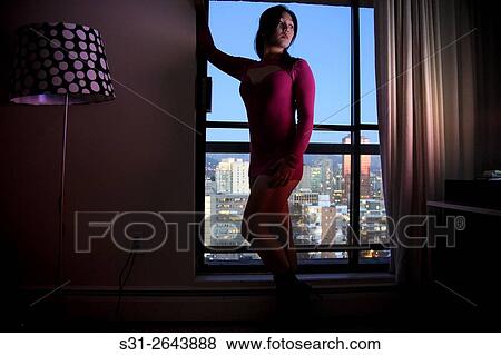 Stock Photo - portrait of a beautiful young asian girl from canada.. Fotosearch