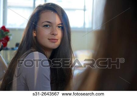 portrait of a beautiful young Russian girl. View Large Photo Image Stock Photo - portrait of a beautiful young Russian girl.. Fotosearch