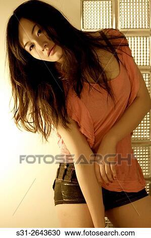 portrait of a young asian woman from china. View Large Photo Image Stock Image - portrait of a young asian woman from china.. Fotosearch
