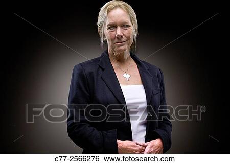 Portrait of senior woman View Large Photo Image Stock Photograph - Portrait of senior woman. Fotosearch