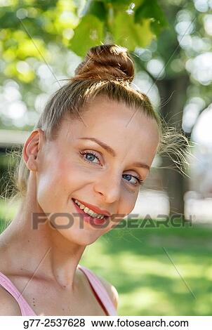 Portrait of woman View Large Photo Image Stock Photo - Portrait of woman. Fotosearch