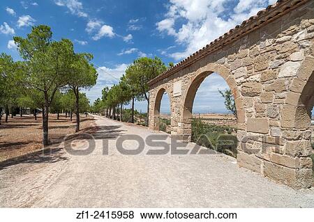 Public park Sant Eloi, Tarrega, Catalonia, Spain. View Large Photo Image Stock Photo - Public park Sant Eloi, Tarrega, Catalonia, Spain.. Fotosearch