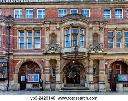 Richmond Reference Library, Old Town Hall, Richmond Upon Thames, London, England. View Large Photo Image Stock Photo - Richmond Reference Library, Old Town Hall, Richmond Upon Thames, London, England.. Fotosearch