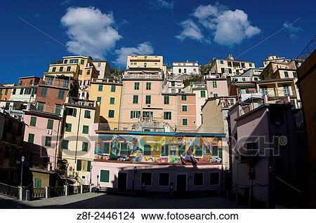 Riomaggiore, Cinque Terre, Liguria, Italy View Large Photo Image Picture - Riomaggiore, Cinque Terre, Liguria, Italy. Fotosearch