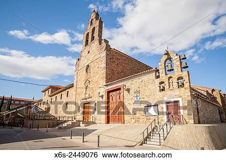 Stock Photograph - Roman Square in Astorga, Way of St. James, Leon, Spain.. Fotosearch