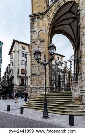 San Ant? n Church, Bilbao old town, Biscay, Basque Country, Spain. View Large Photo Image Stock Photo - San Ant? n Church, Bilbao old town, Biscay, Basque Country, Spain.. Fotosearch